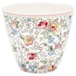 Vivianne White latte cup fra GreenGate - Tinashjem